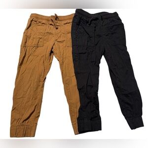 Jumping Beans bundle of 2 pull up pant joggers size 5T